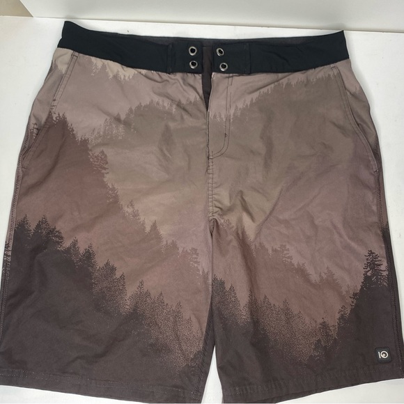 Ten Tree Mens 10" Swim Trunks Size 36 - Picture 1 of 3